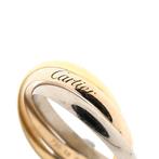 Tricolor gouden trinity ring; Cartier, 18 tot 19, Gebruikt, Overige kleuren, Ophalen of Verzenden