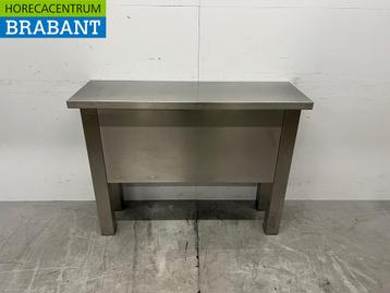 RVS Werktafel 120 x 40 x 89,5 cm Horeca beschikbaar voor biedingen
