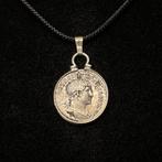 Oud-Romeins Zilver Zilveren Antoninianus-hanger – Circa 3e
