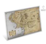 Niue. 2 Dollars 2021 Lord of the Rings™ Middle Earth™ Map,
