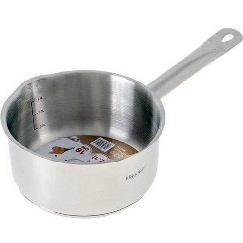 Kinghoff KH-1125 steelpan / sauspan 16 cm 1.5L, Huis en Inrichting, Keuken | Potten en Pannen, Ophalen of Verzenden