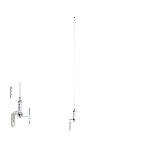 Scout Polyester VHF Antenne voor Zeilboten 0,90 meter KM-3F, Watersport en Boten, Navigatiemiddelen en Scheepselektronica, Nieuw