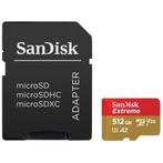 SanDisk Extreme MicroSDXC 512GB+SD Adapter, Ophalen of Verzenden, Nieuw, Overige typen, Overige merken