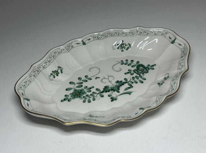 Meissen - Serveerschaal - Green Indian - Porselein - Indisch, Antiek en Kunst, Antiek | Meubels | Tafels