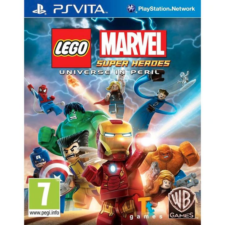PS Vita LEGO Marvel Super Heroes: Universe in Peril, Spelcomputers en Games, Games | Sony PlayStation Vita, Zo goed als nieuw