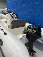 Brig Falcon 450 | Mercury 9.9 pk | Vaarklaar!, Watersport en Boten, Rubberboten, Overige merken, Gebruikt, Benzine, Minder dan 70 pk
