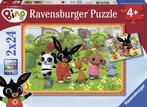 Bing en zijn Vriendjes (2 x 24) | Ravensburger - Puzzels, Kinderen en Baby's, Speelgoed | Kinderpuzzels, Nieuw, Verzenden