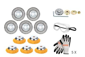 17 Delig Voordeelset Groot - 5x Nylon En 5x Stalen beschikbaar voor biedingen