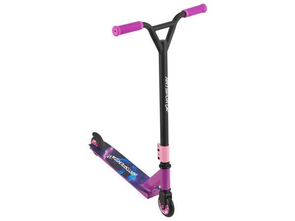 Veiling - Stuntstep Galactic Cruiser in paars zwart, Fietsen en Brommers, Steps, Nieuw