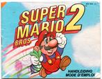 NES Super Mario Bros. 2 - Manual/Handleiding, Spelcomputers en Games, Spelcomputers | Nintendo NES, Verzenden, Zo goed als nieuw