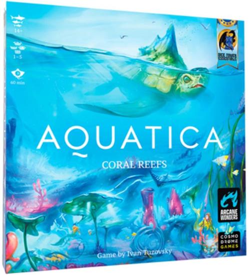 Aquatica - Coral Reef Expansion | Arcane Wonders -, Hobby en Vrije tijd, Gezelschapsspellen | Bordspellen, Nieuw, Verzenden
