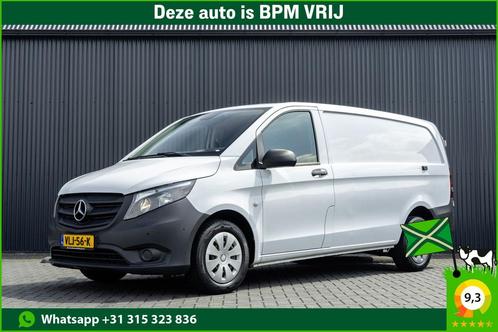 Mercedes-Benz Vito 114 CDI L2H1 | Automaat met Flippers |, Auto's, Bestelauto's, Lease, Automaat, Wit, Mercedes-Benz, Grijs, Stof