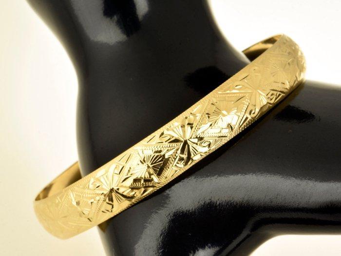 Manchetarmband - 18 karaat Geel goud, Sieraden, Tassen en Uiterlijk, Antieke sieraden