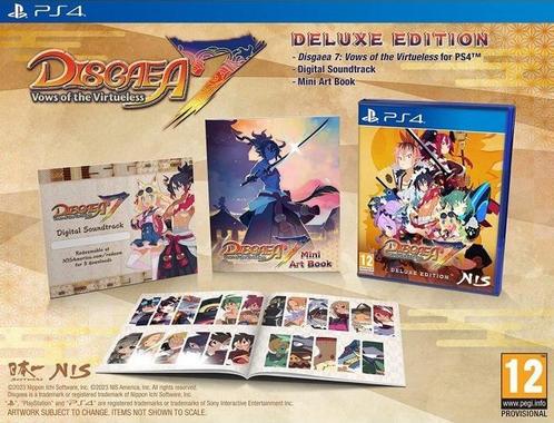 Disgaea 7 Vows of the Virtueless-Deluxe Edition (PlayStation, Spelcomputers en Games, Games | Sony PlayStation 4, Nieuw, Ophalen of Verzenden