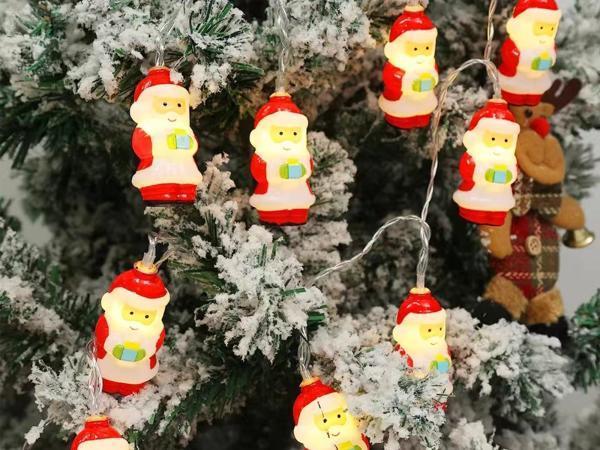 Veiling - Kerstman verlichting - op batterij, Diversen, Kerst