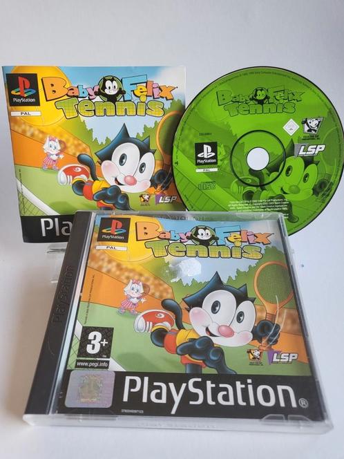 Baby Felix Tennis Playstation 1, Spelcomputers en Games, Games | Sony PlayStation 1, Ophalen of Verzenden