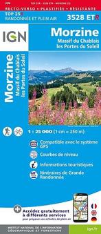 Wandelkaart 3528ETR Morzine / Massif du Chablais, Nieuw, Verzenden