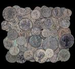 Romeinse Rijk Lote de 100 monedas Æ siglo I - IV d.C.
