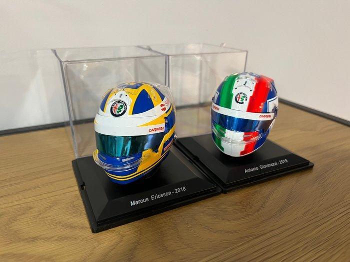 Spark 1:5 - Model raceauto (2) - Alfa Romeo Drivers Pack -, Hobby en Vrije tijd, Modelauto's | 1:5 tot 1:12