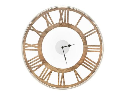 Coast Stille Wandklok - Klassiek Frame - Romeinse Cijfers -, Huis en Inrichting, Woonaccessoires | Overige, Nieuw, Verzenden