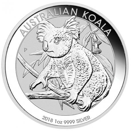 Koala 1 oz 2018, Postzegels en Munten, Munten | Oceanië, Losse munt, Zilver, Verzenden