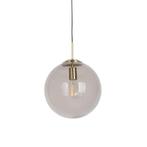 Qazqa Smoked Glass moderne hanglamp, Ø30cm, Ophalen of Verzenden, Nieuw in verpakking
