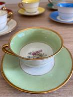 Limoges - Theeservies (12) - Porselein, Goud - service