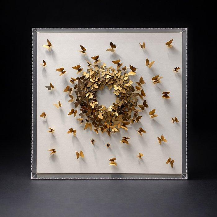 Mike Blackarts - Eternal Bloom of Butterflies, Antiek en Kunst, Kunst | Schilderijen | Modern