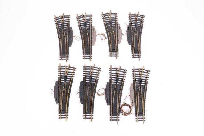 Fleischmann H0 - 6044 L / R - Modeltreinsporen (8) - Rechte, Hobby en Vrije tijd, Modeltreinen | H0