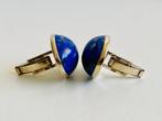 Lapis lazuli - Zilver - Manchetknopen, Antiek en Kunst