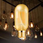 LED Lamp E27 Buis Filament - Brinton - Amber 4W 360lm - 822, Led-lamp, Soft of Flame, Nieuw, E27 (groot)