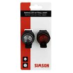 Simson Flexibele fietsverlichting - lichtgewicht - mat zw..., Ophalen of Verzenden, Nieuw