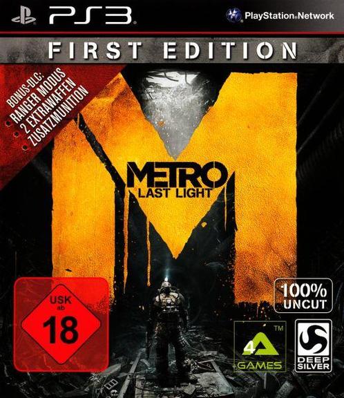 Metro Last Light-First Edition Duits (PlayStation 3), Spelcomputers en Games, Games | Sony PlayStation 3, Zo goed als nieuw, Ophalen of Verzenden