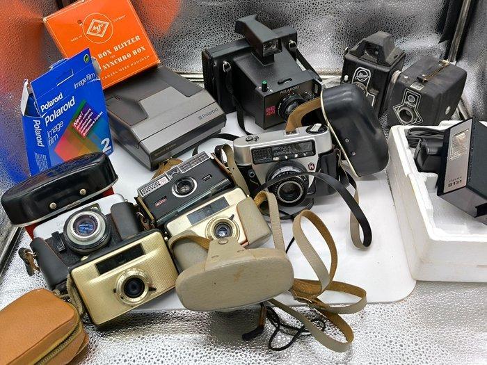 Polaroid, Kodak, Agfa, King Instamatic 300, Spectra System,, Audio, Tv en Foto, Fotocamera's Analoog