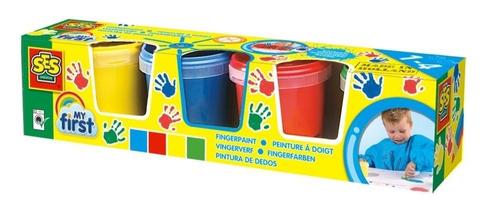My First - Vingerverf 4 kleuren x150ml (Knutselpakketten), Kinderen en Baby's, Speelgoed | Educatief en Creatief, Knutselen, Nieuw