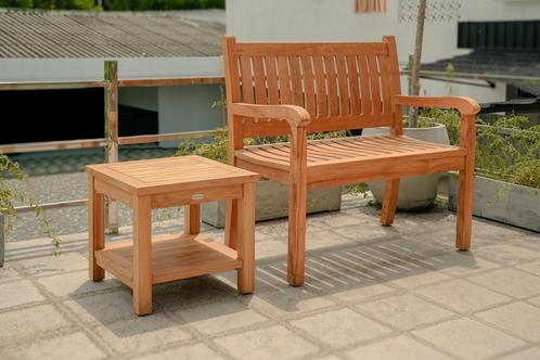 Teakea Teakhouten Tuinset Beaufort – 2-zits Bank +, Tuin en Terras, Tuinsets en Loungesets, Nieuw, Verzenden