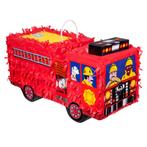 Pinata Brandweerwauto 43cm, Hobby en Vrije tijd, Feestartikelen, Verzenden, Nieuw
