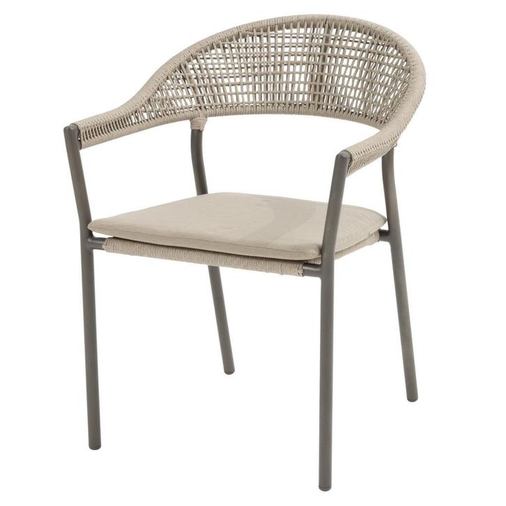 Sienna stapelbare dining tuinstoel terre Taste 4SO, Tuin en Terras, Tuinstoelen, Nieuw, Ophalen of Verzenden