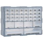 vidaXL Organiser met 38 lades 52x16x37,5 cm, Verzenden, Nieuw