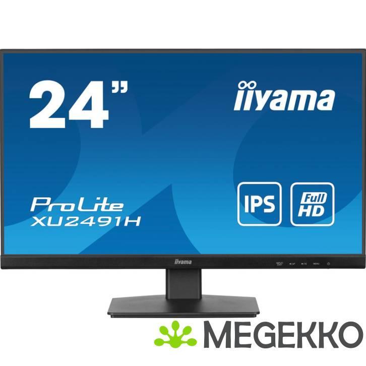 Iiyama ProLite XU2491H-B1 24  Full HD 100Hz IPS Monitor, Computers en Software, Monitoren, Nieuw, Verzenden