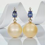 Zonder minimumprijs - Cocktail oorbellen - 14 karaat Geel