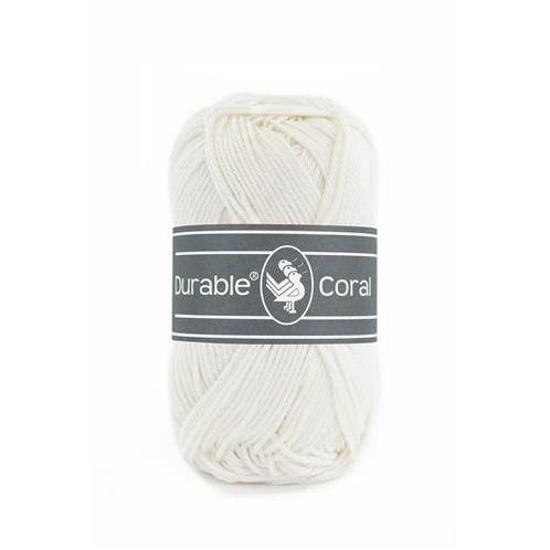 Durable Coral 326 Ivory, Hobby en Vrije tijd, Breien en Haken, Breien of Haken, Nieuw, Wol of Garen, Ophalen of Verzenden