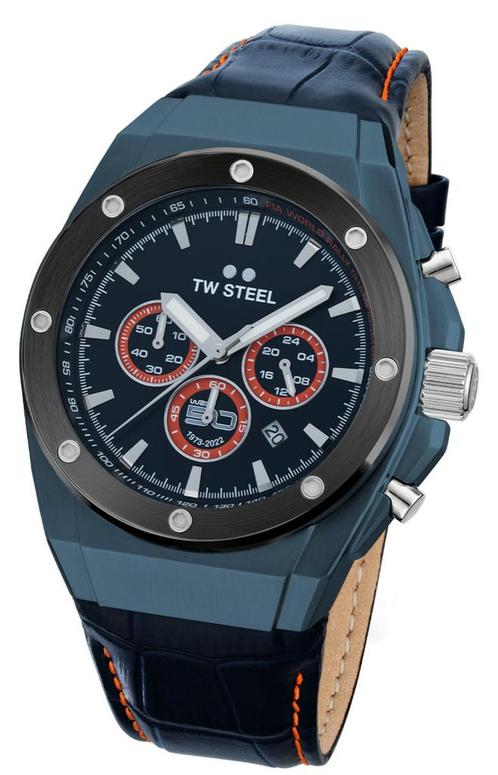 TW Steel CE4110 CEO Tech Special Edition horloge 44 mm, Sieraden, Tassen en Uiterlijk, Horloges | Heren, Polshorloge, Nieuw, Overige merken