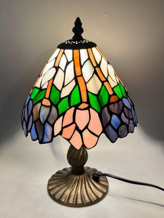 tiffany style lamp - Tafellamp - Glas-in-lood, Antiek en Kunst, Curiosa en Brocante