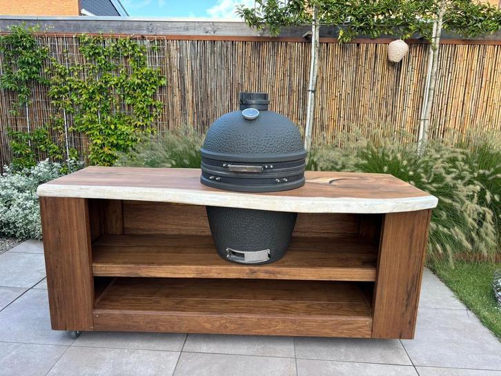 hout dordrecht tuinhout boomstamtafels frake ayous, Tuin en Terras, Terrasdelen en Vlonders, Nieuw, Hout