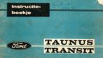 ~1960 Ford Taunus & Transit Instructieboekje Nederlandstalig, Verzenden