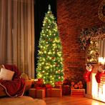 Tweedekans | 6.5 Feet Pre-lit Hinged Pencil Christmas Tree, Diversen, Kerst, Ophalen of Verzenden, Zo goed als nieuw