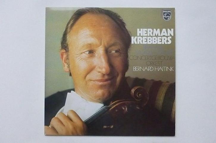 Herman Krebbers - Brahms / Bernard Haitink (LP), Cd's en Dvd's, Vinyl | Klassiek, Zo goed als nieuw, Verzenden