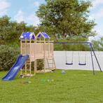 vidaXL Speelhuis massief grenenhout, Kinderen en Baby's, Speelgoed | Buiten | Speeltoestellen, Verzenden, Nieuw