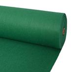 vidaXL Tapijt effen 1x12 m groen, Verzenden, Nieuw